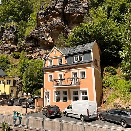 Pension Pod Skalou Hřensko Dış mekan fotoğraf