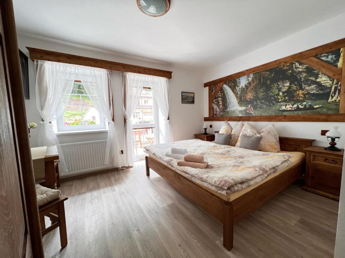 Pension Pod Skalou Hřensko Dış mekan fotoğraf