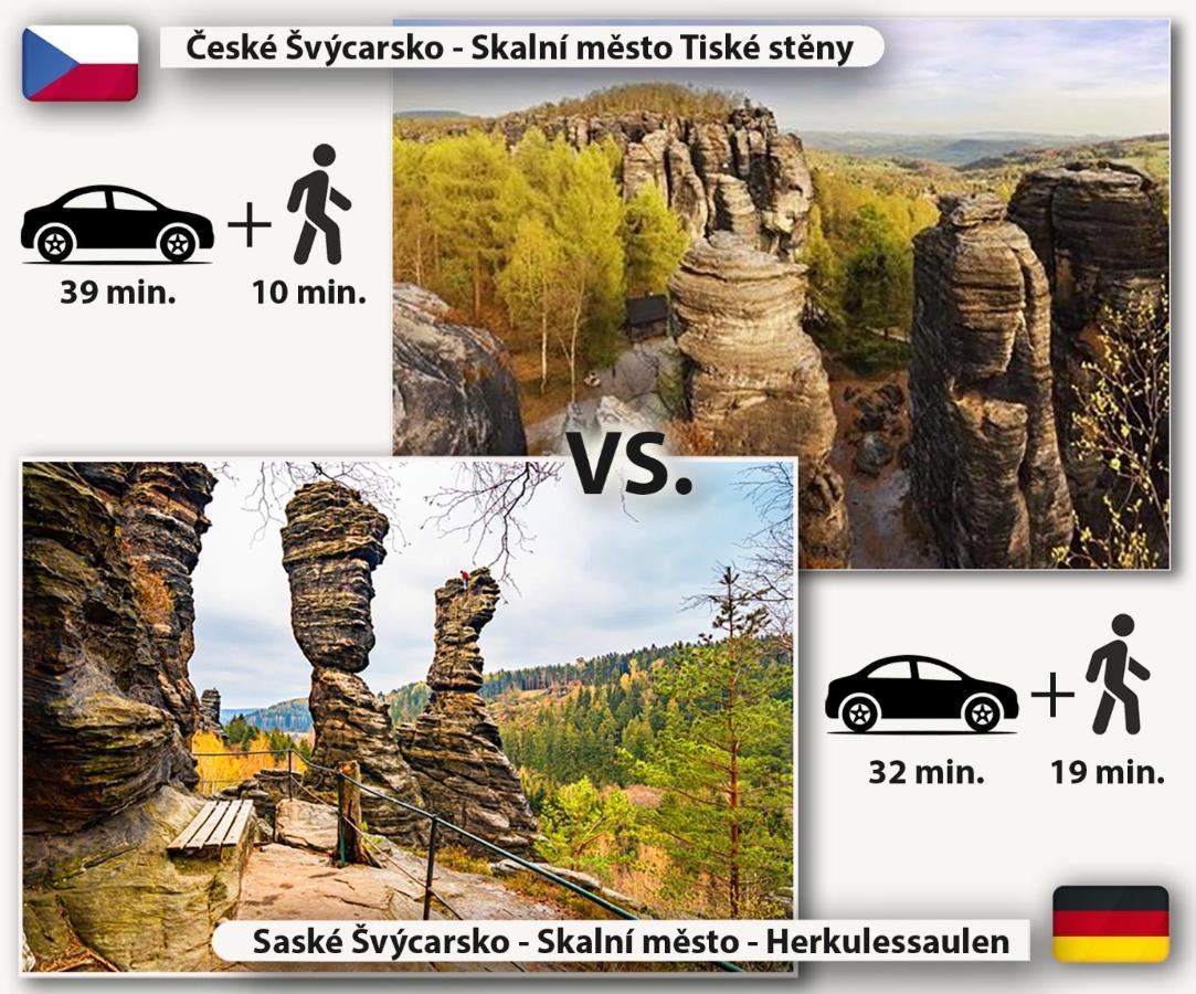 Pension Pod Skalou Hřensko Dış mekan fotoğraf